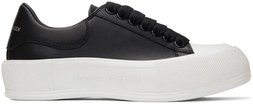 Alexander McQueen Deck Plimsoll Sneakers 667245WIAB6