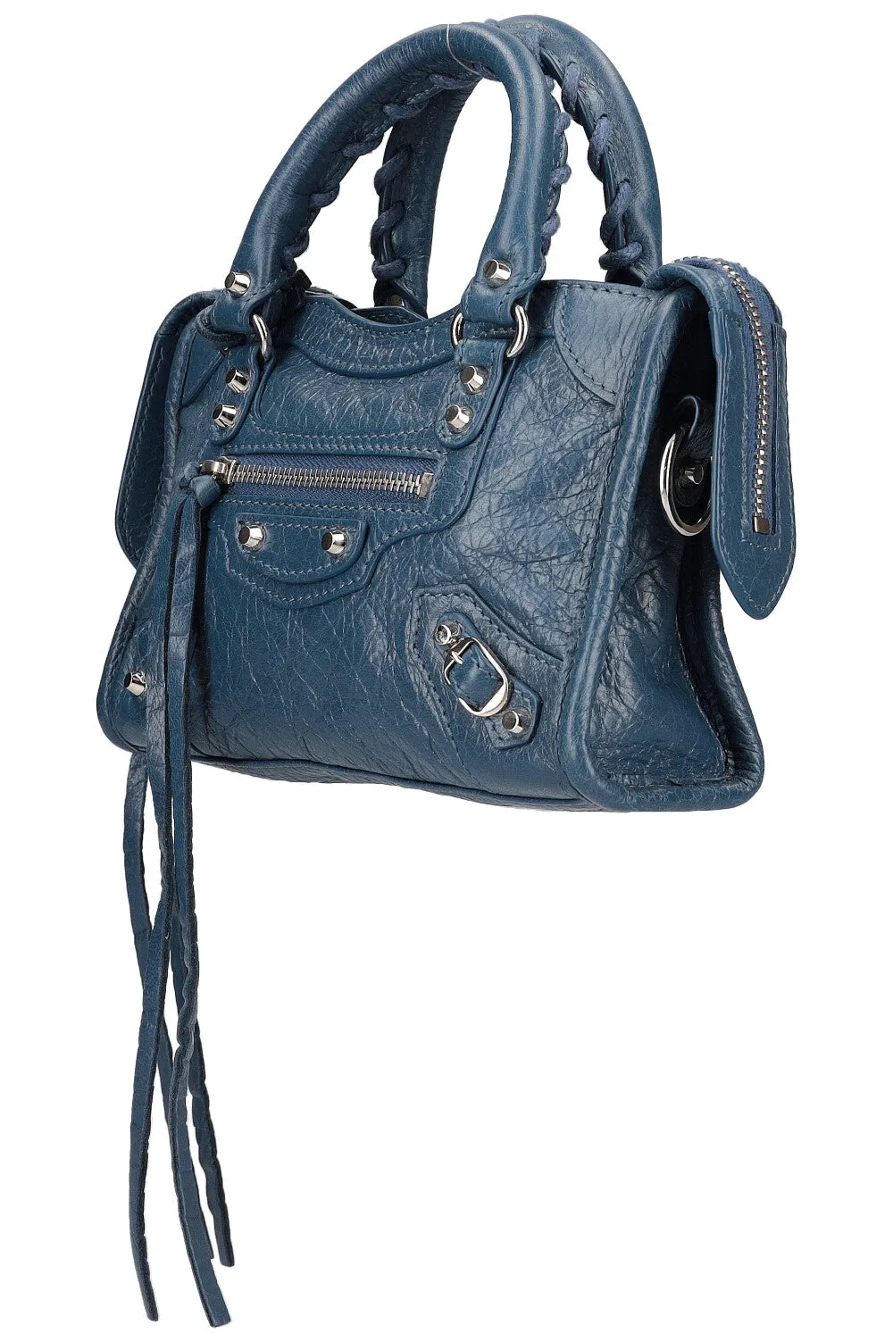 BALENCIAGA City Bag Nano Blue