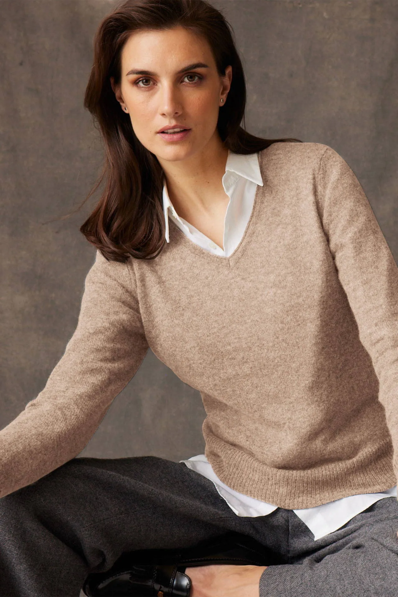 Betty Barclay Cashmere V-Pullover
