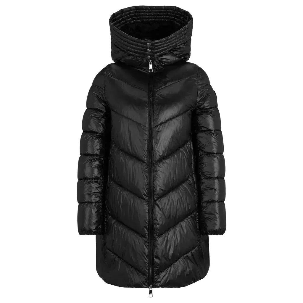   Boss  Schimmernde Regular-Fit-Steppjacke Schwarz