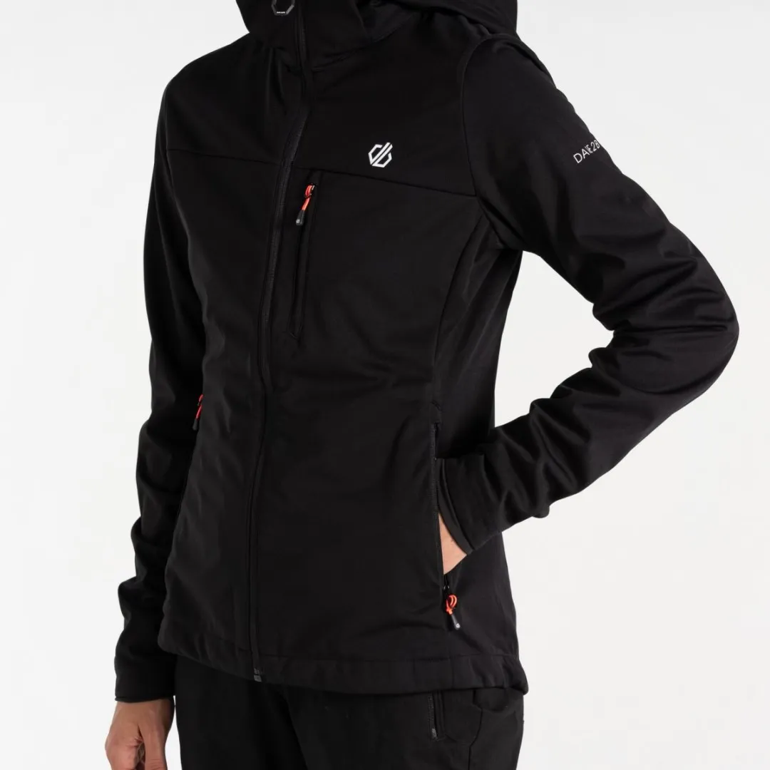 Damen Softshelljacke Dare2b LEXAN schwarz