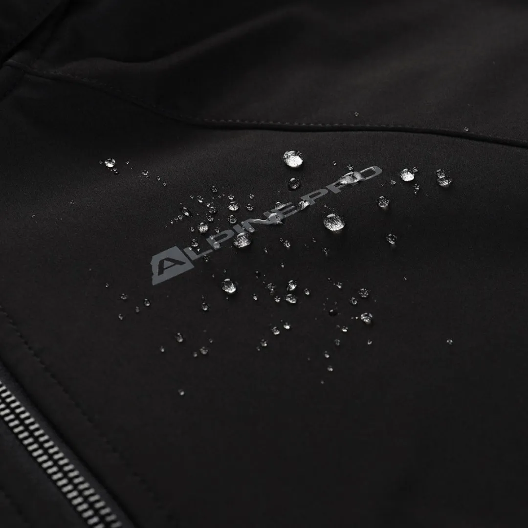 Damen Softshelljacke mit Membran ALPINE PRO LANCA schwarz S