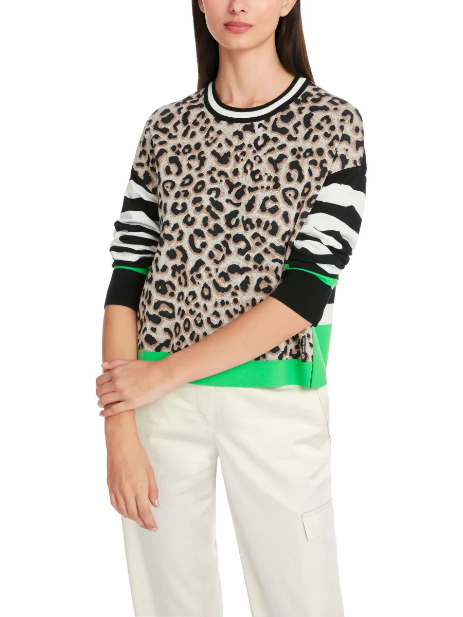Damen Sweater in Mustermix