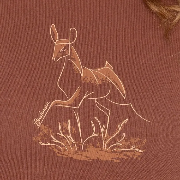 Damen T-Shirt BUSHMAN MICHELLE braun XXL