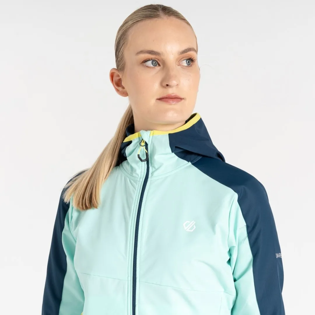 Dare2b AVIDLY II Damen Softshelljacke Türkis/Blau 40