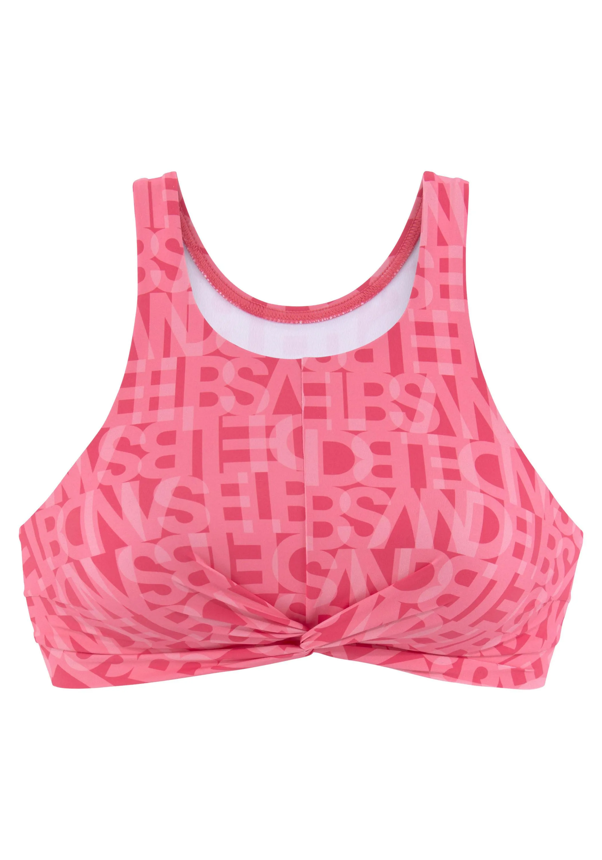ELBSAND Crop-Bikini-Top Bikini Oberteil Damen koralle im Online Shop von kaufen