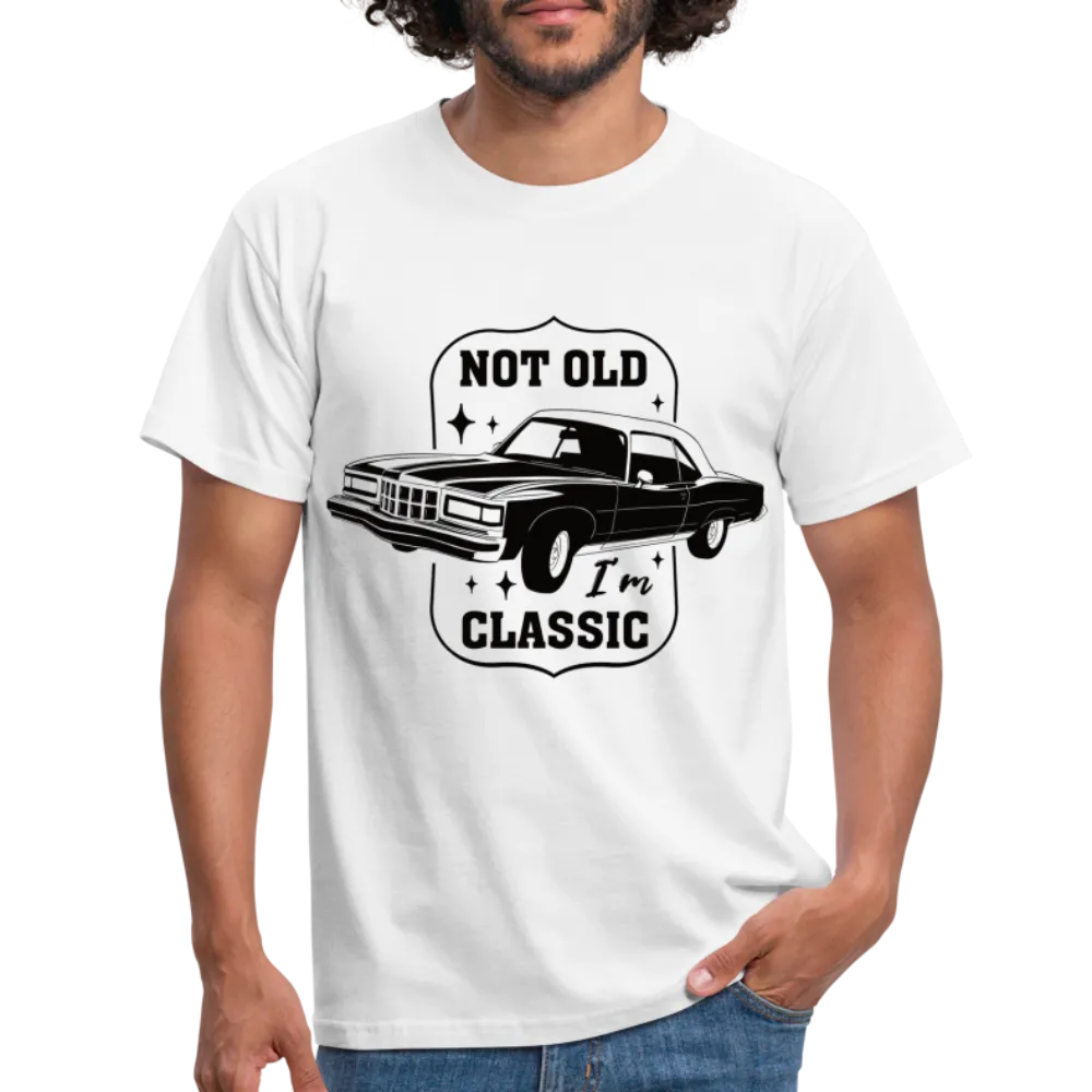 Geburtstags Shirt Retro Auto Not Old I'm Classic Geschenk T-Shirt