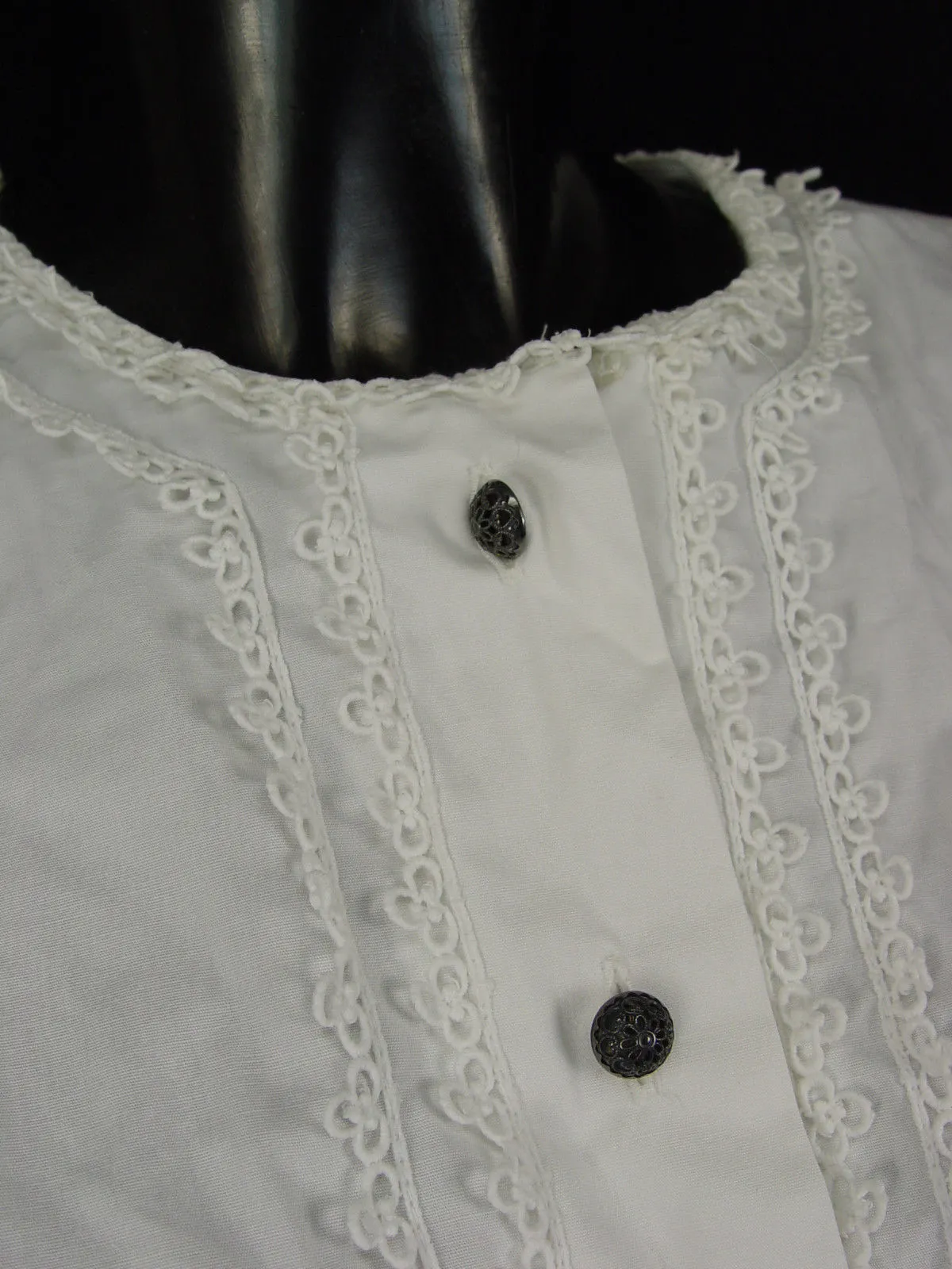 Gr50 Dirndlbluse KRÜGER DIRNDL Bluse für Dirndl Trachtenbluse B3230