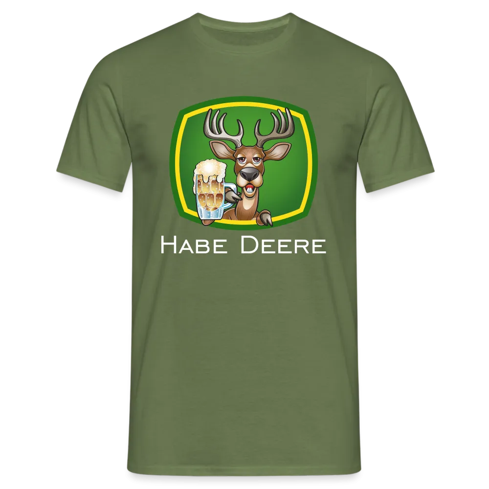 HABE DEERE Bier Parodie Lustiges Bauern Traktor T-Shirt