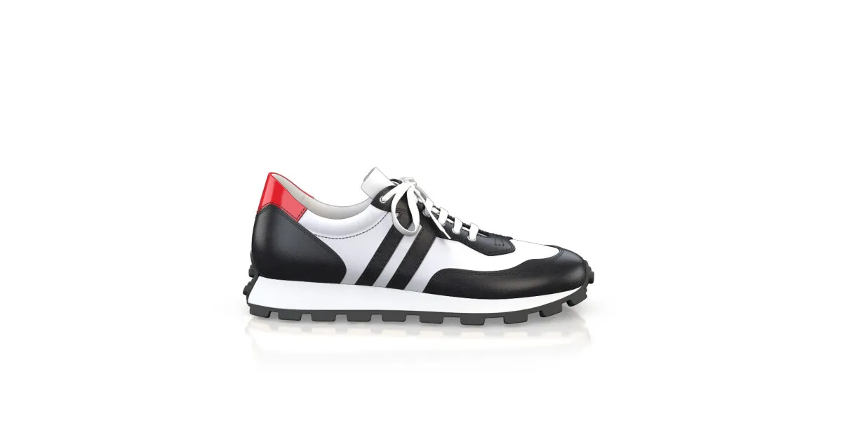 Herren Leder Laufschuhe 56353