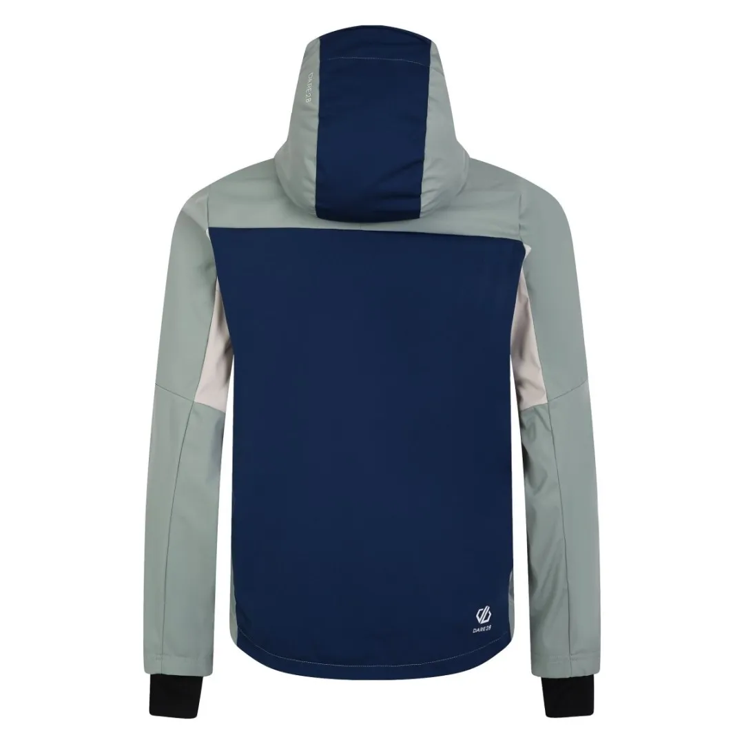Herren Softshelljacke Dare2b MOUNTAINEER blau/hellgrün M