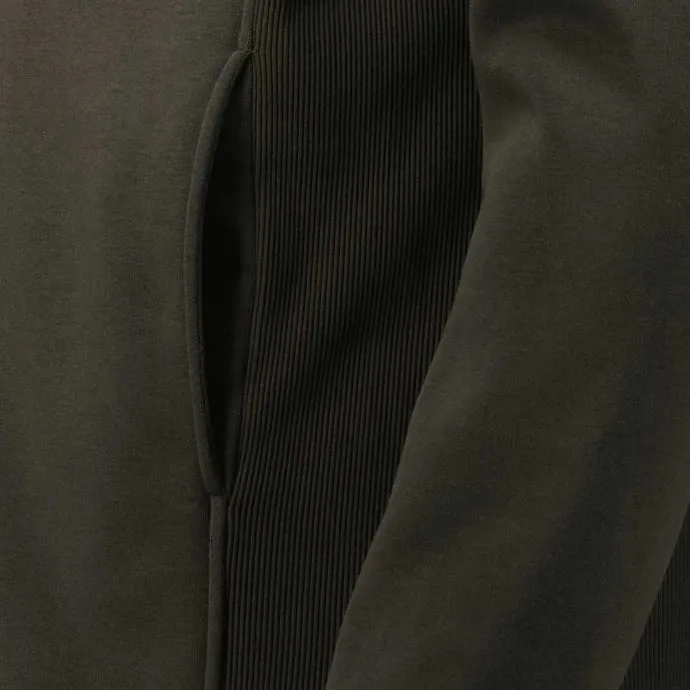 Hubertus Kapuzenjacke mit elastischen Einsätzen, oliv 