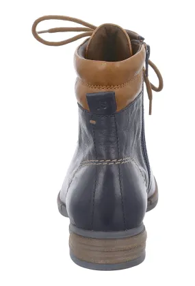 JOSEF SEIBEL Schnürstiefelette in Blau