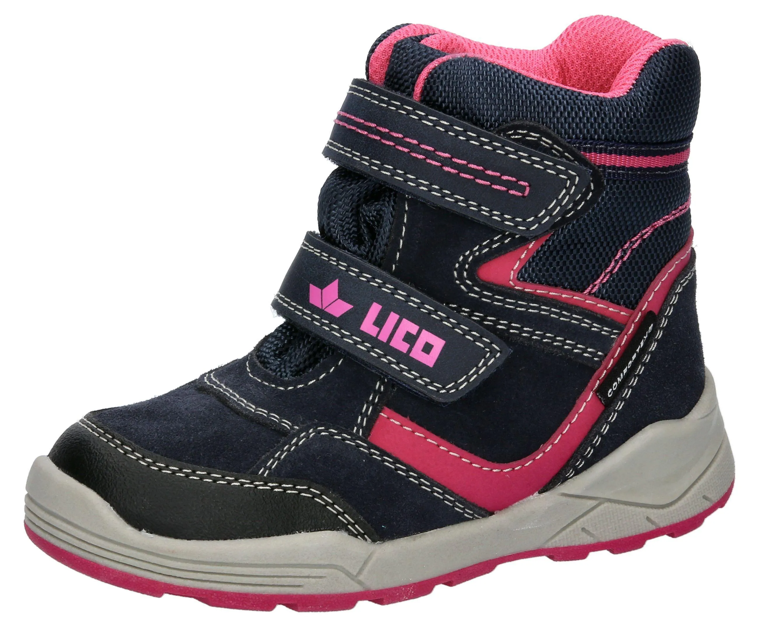 LICO Winterstiefel Boots Mädchen marine/pink im Online Shop von kaufen
