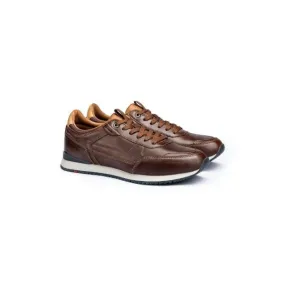 Lloyd Herren Sneaker EDITTA Schnürung Leder Variofootbed DUNKELBRAUN 24-903-04