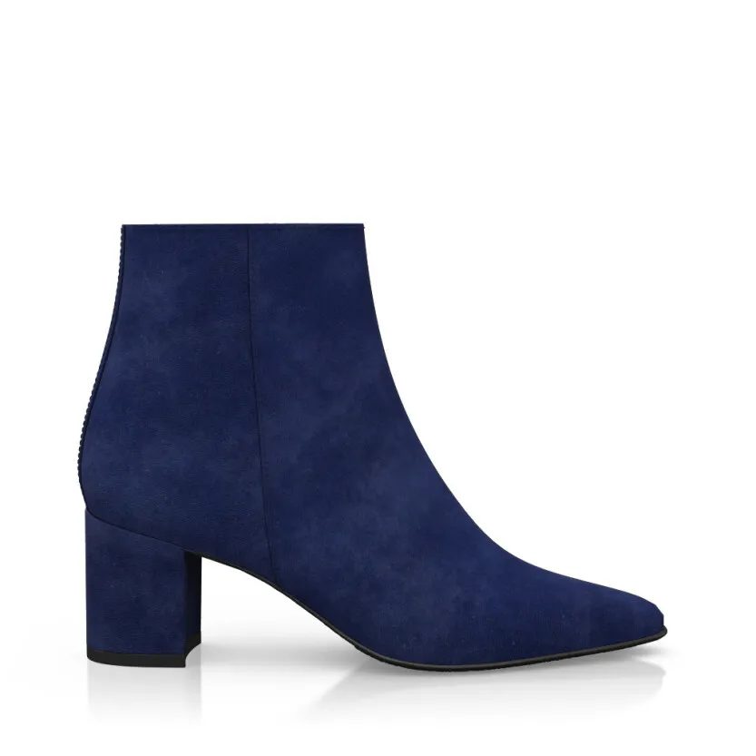 Mittelhohe Stiefeletten mit Spitze 27248