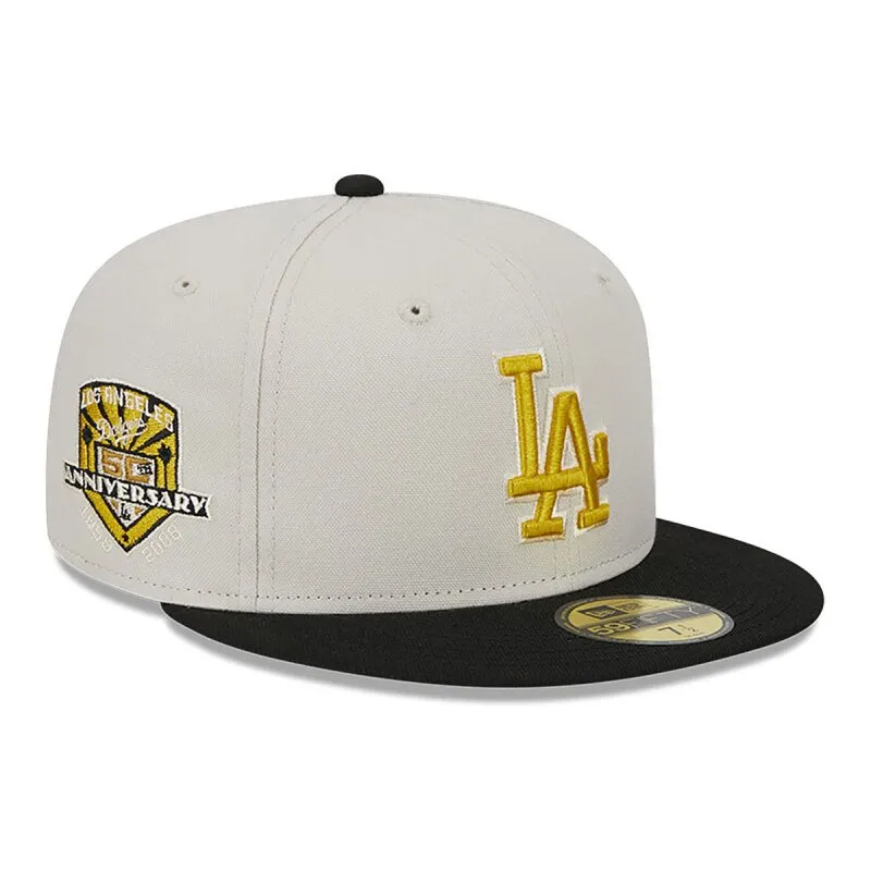 New Era 59FIFTY Cap LA Dodgers Two-Tone creme