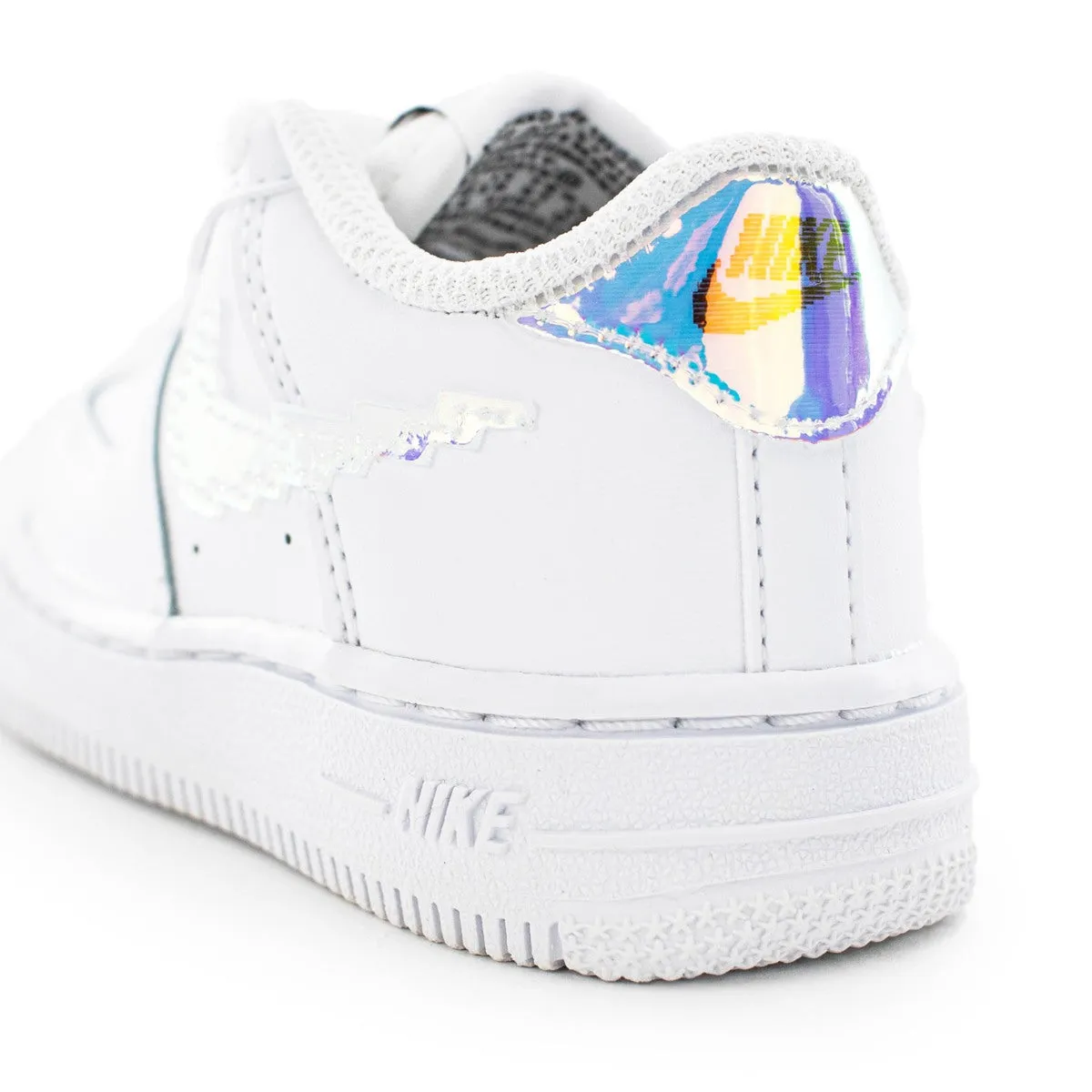 Nike Air Force 1 (TD) CW1582-100 - weiss-glitzer