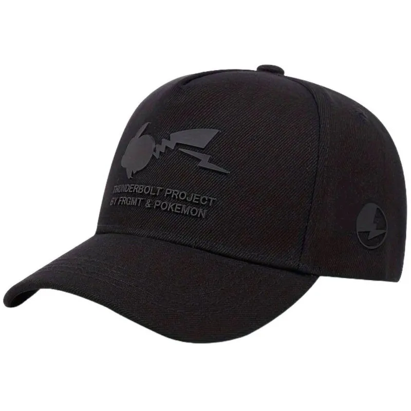Pikachu Thunderbolt Cap - FRGMT Pokémon Schwarze Kappe