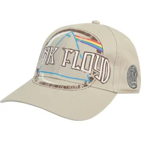 Pink Floyd Beige Cap – Dark Side of the Moon Dad-Cap für Fans