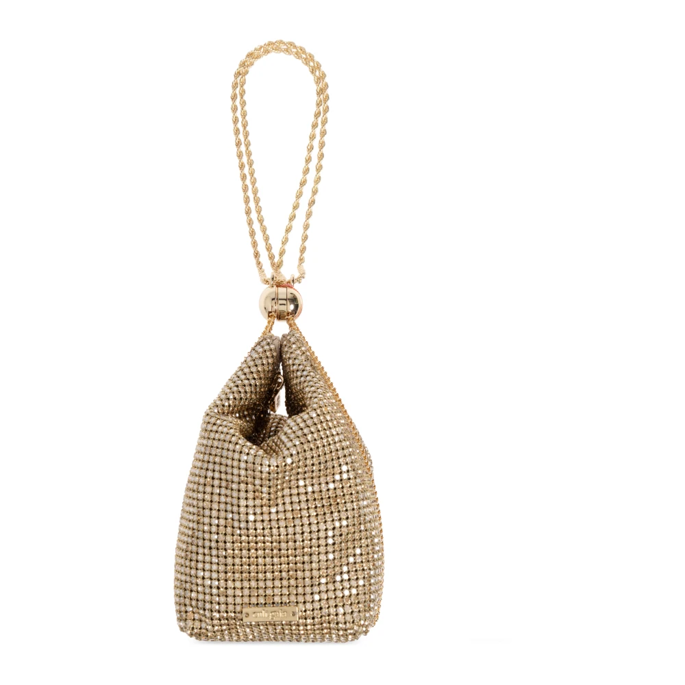 Rue Handtasche mit schimmernden Applikationen