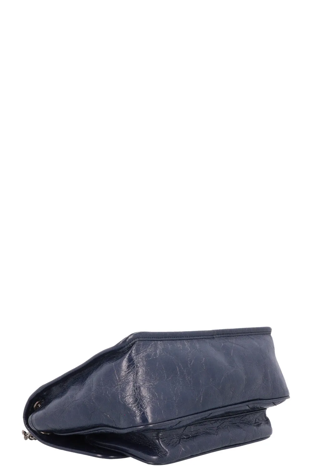 SAINT LAURENT Medium Niki Bag Vintage Leather Navy
