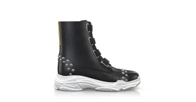 Schnürschuhe mit Chunky Sole