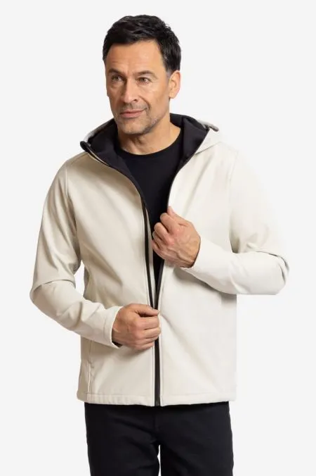 SERIOUS Softshelljacke für Herren sand