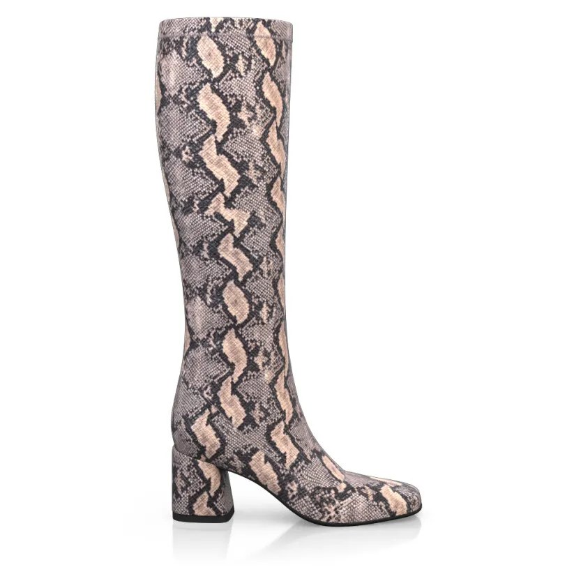 Sock Boots mit Absatz 11462