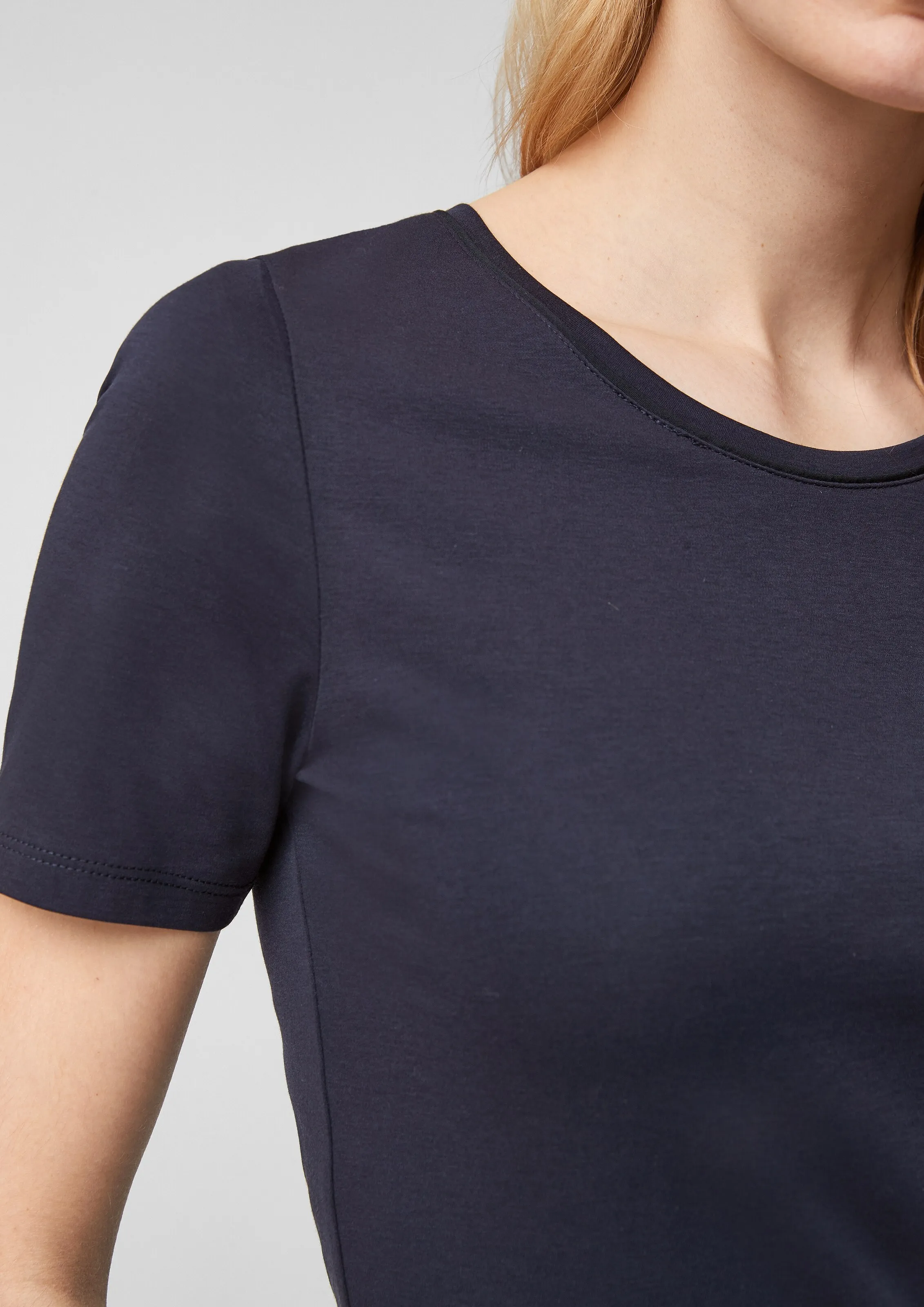 s.Oliver T-Shirt in Nachtblau
