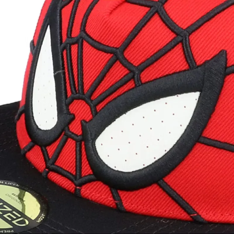 Spider-Man Mesh Eyes Snapback Cap – Offizielles Marvel Merchandise