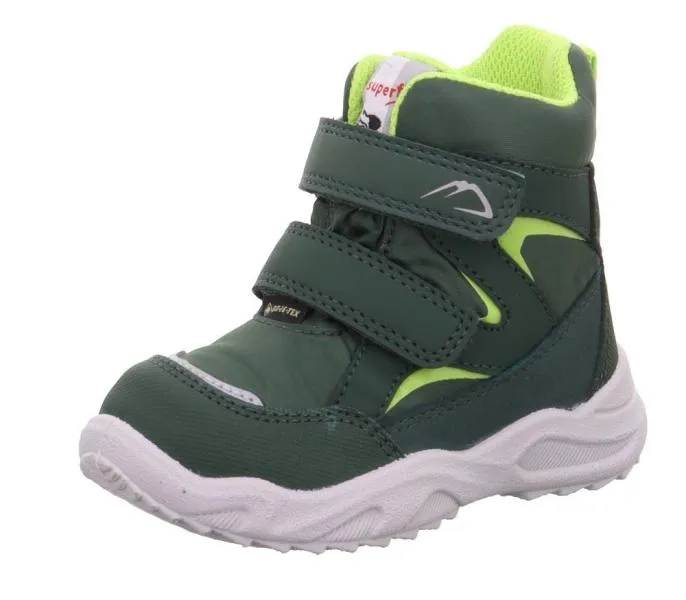 superfit GLACIER Winterstiefel Lauflerner warm wasserdicht GoreTex grün 1-009221-7010