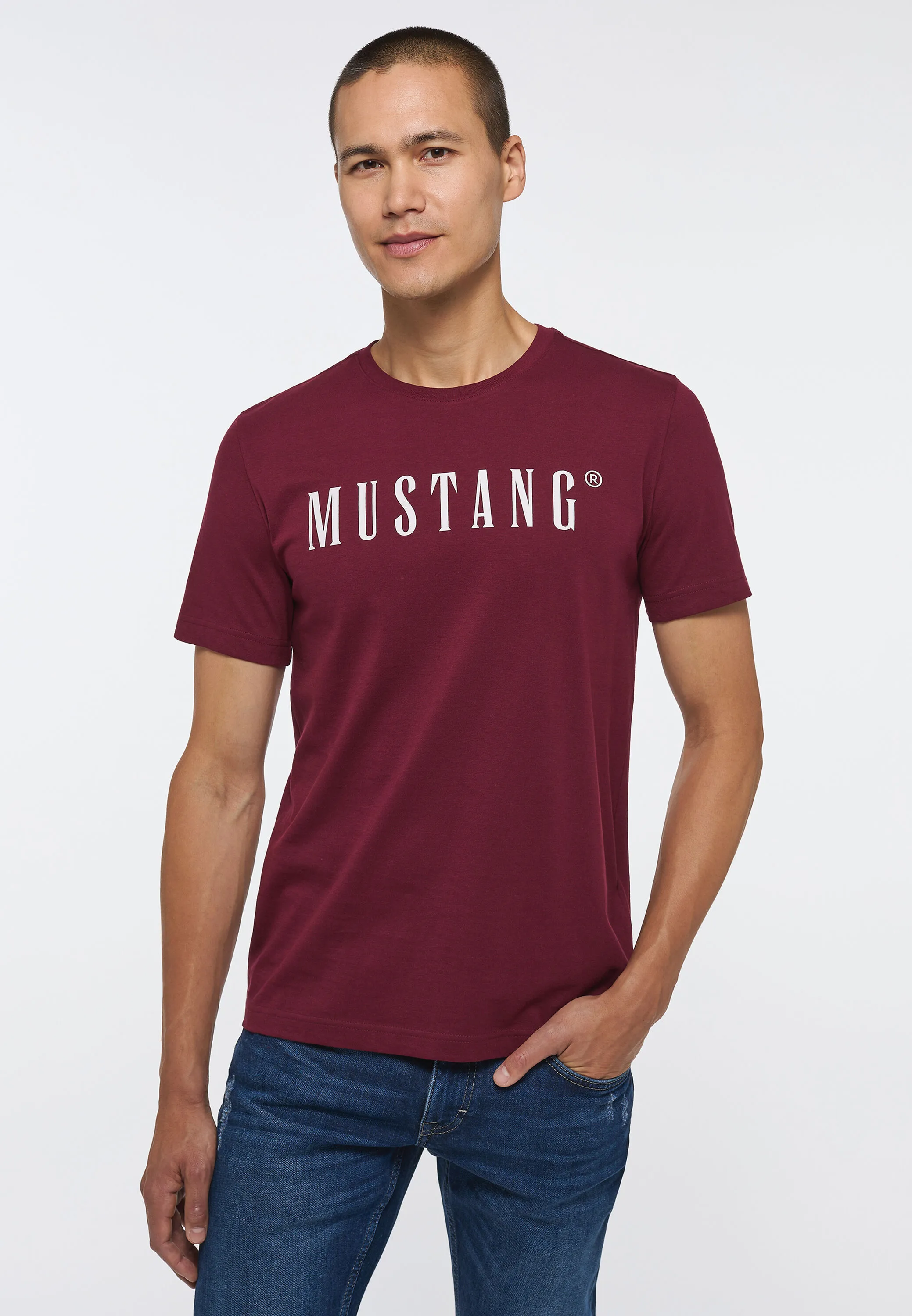 T-Shirt mit großem Frontprint