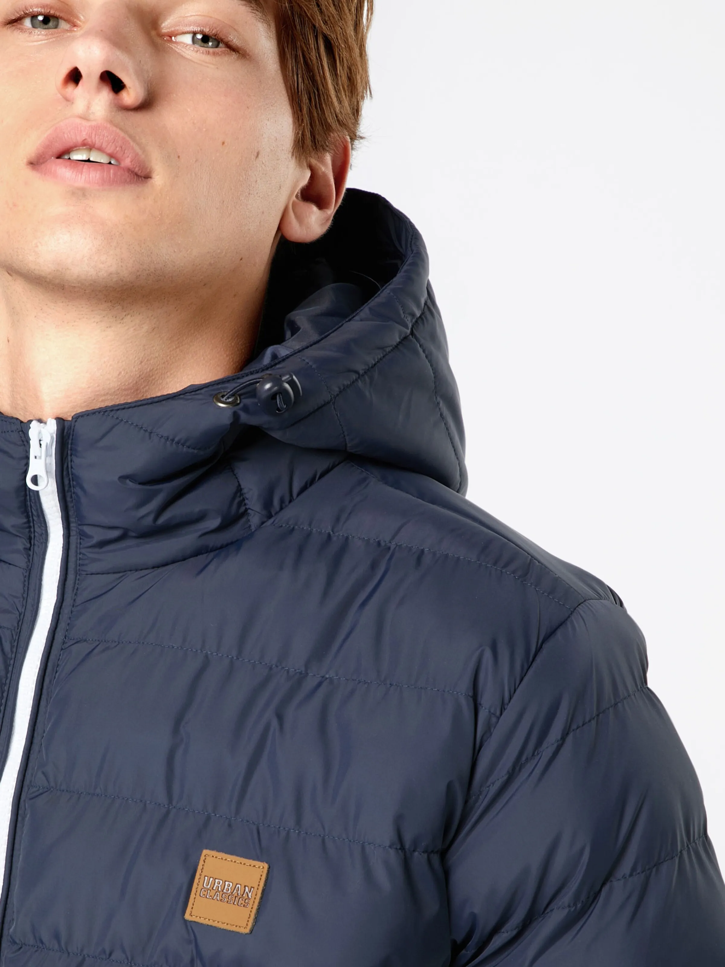 Urban Classics Steppjacke 'BASIC BUBBLE' in Navy