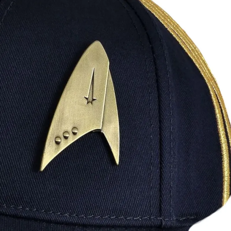 U.S.S Discovery STAR TREK Baseball Cosplay Cap mit Metall Platte