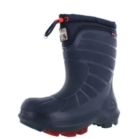 Viking Winterstiefel Extreme navy dark red warm gefüttert