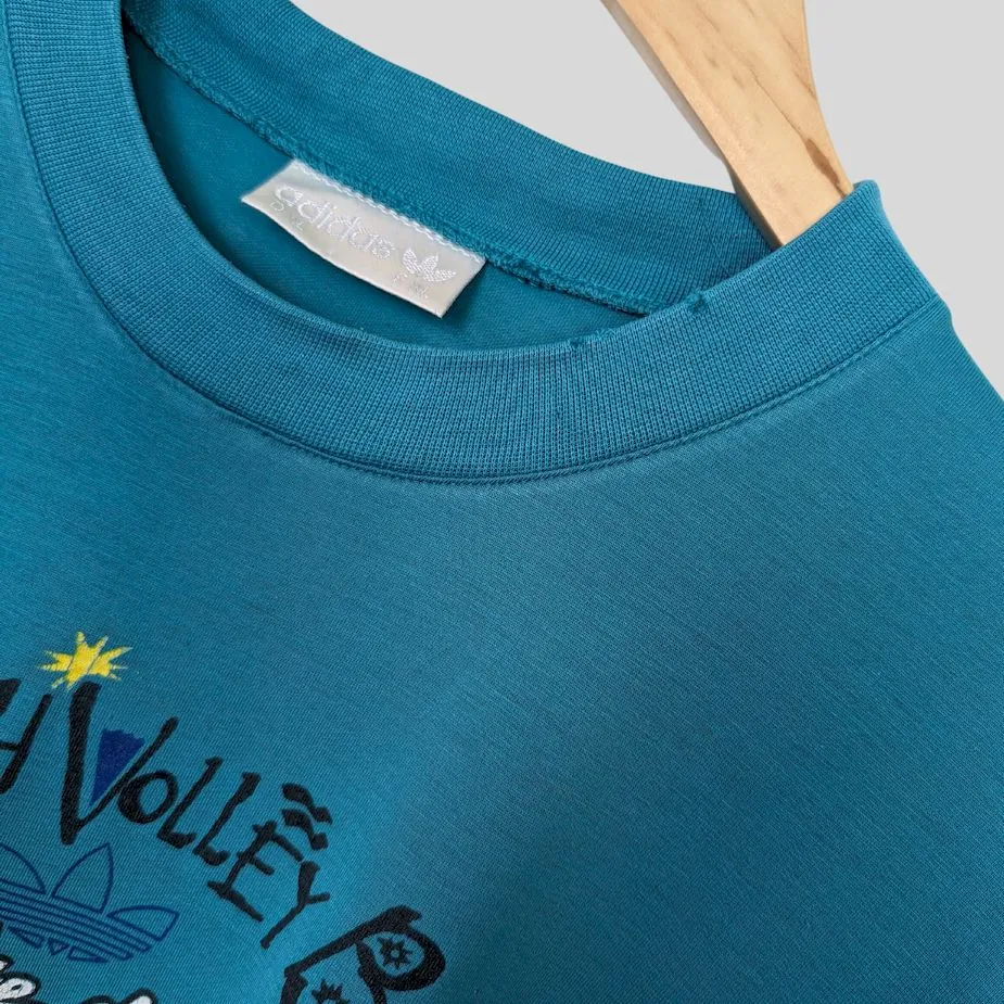 Vintage Adidas 1992 Beachvolleyball T-Shirt XL Männer