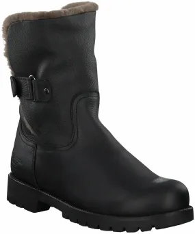 Warmgefütterte Biker-Boots 192001325284 (Schwarz)
