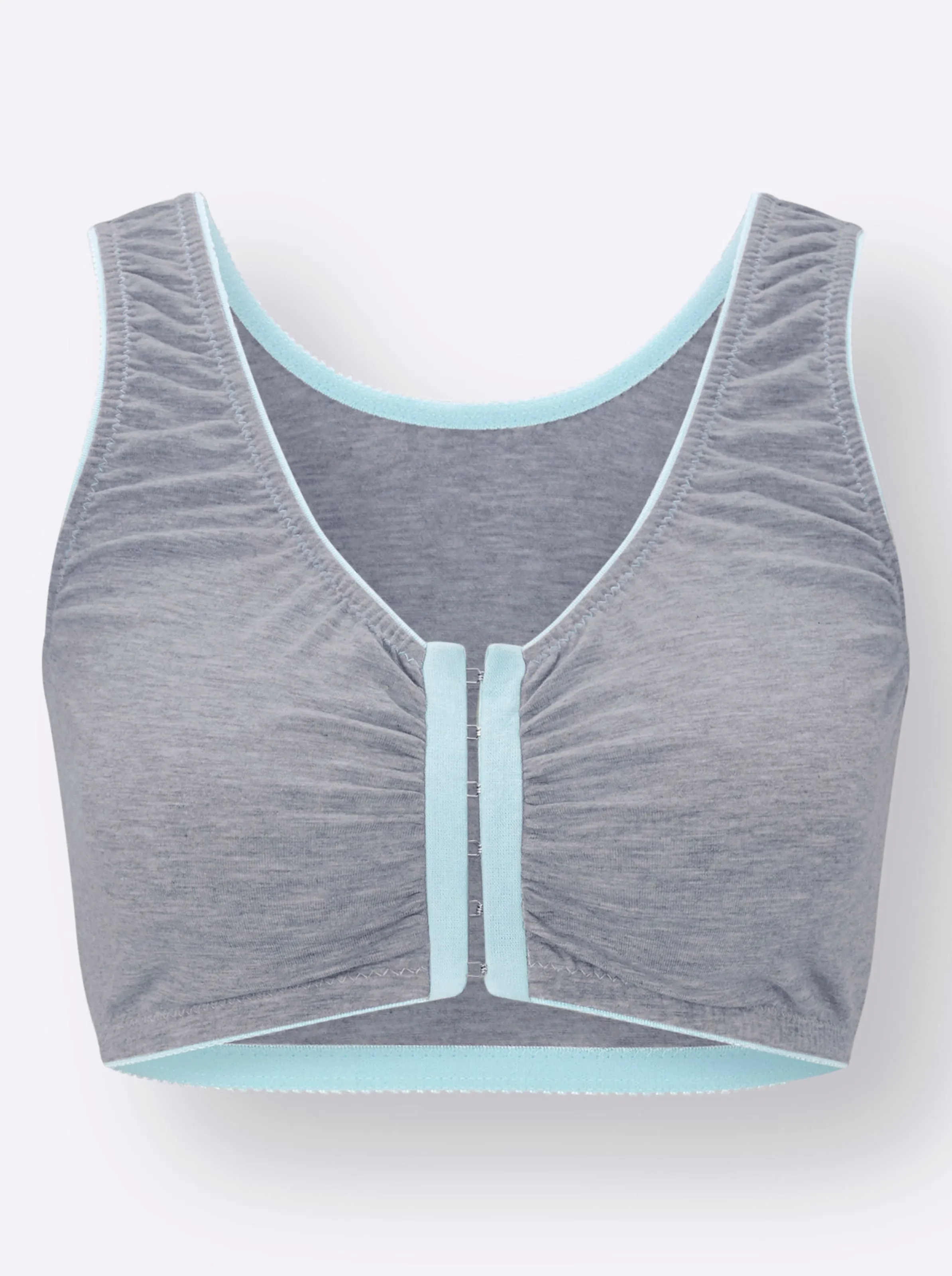 wäschepur Bustier in 3x grau-melange